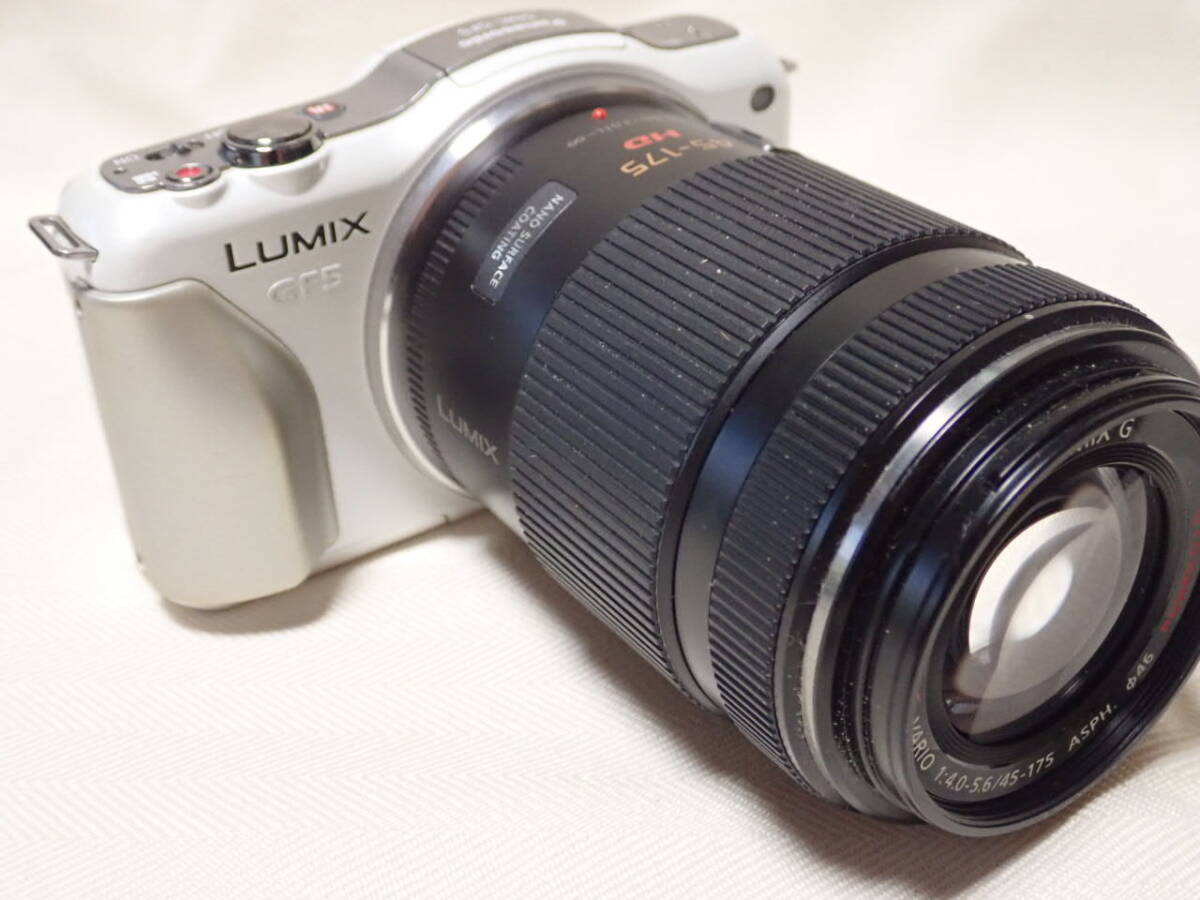 Panasonic パナソニック LUMIX ミラーレス一眼カメラ GF5 + 45-175mm レンズ DMC-GF5_画像3
