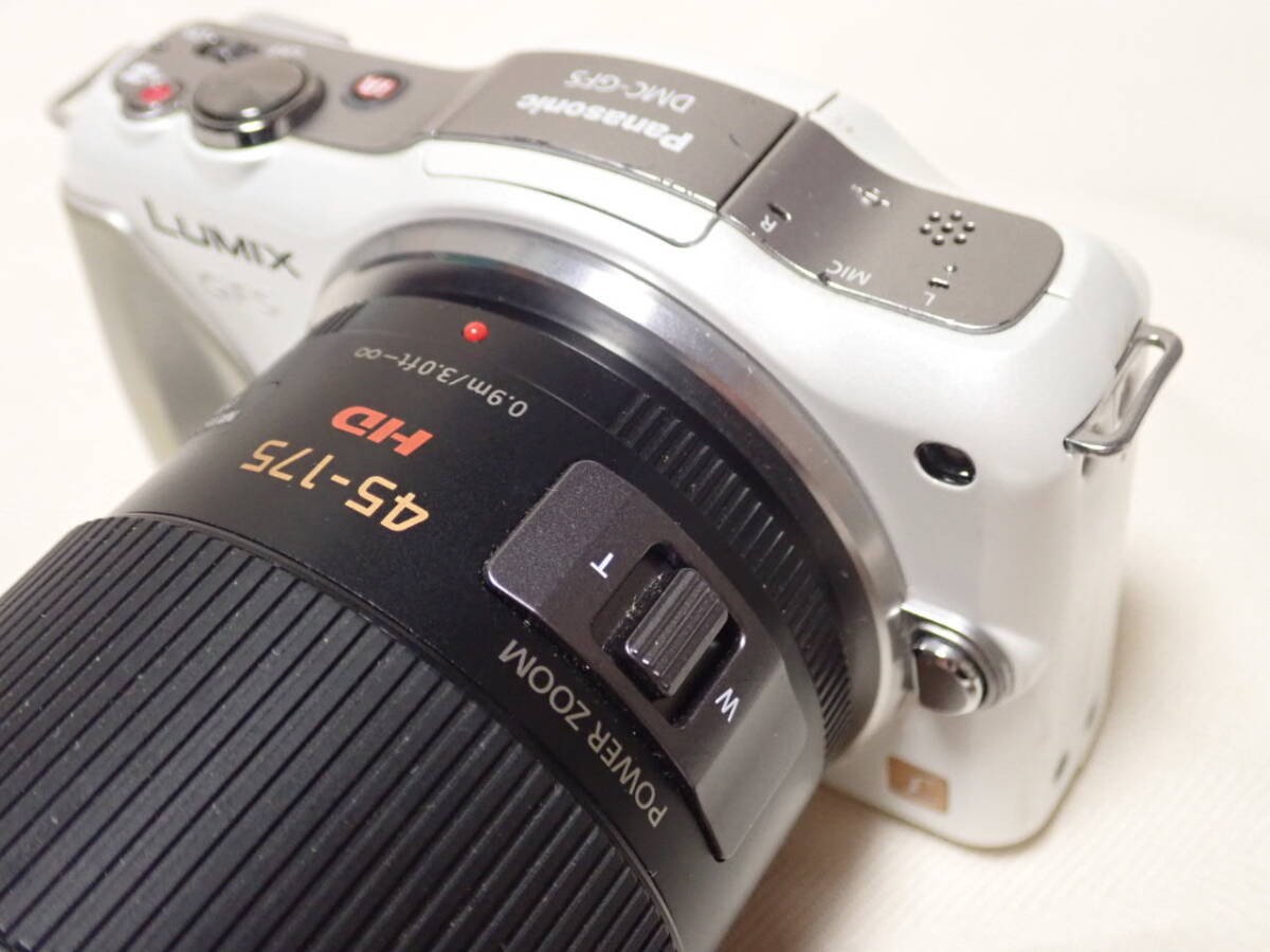 Panasonic パナソニック LUMIX ミラーレス一眼カメラ GF5 + 45-175mm レンズ DMC-GF5_画像2