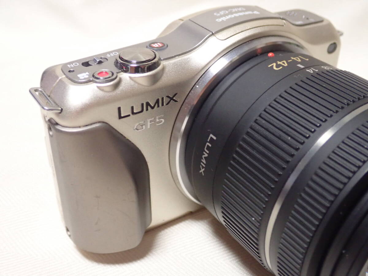 Panasonic パナソニック LUMIX ミラーレス一眼カメラ GF5 + 14-42mm レンズ DMC-GF5_画像2