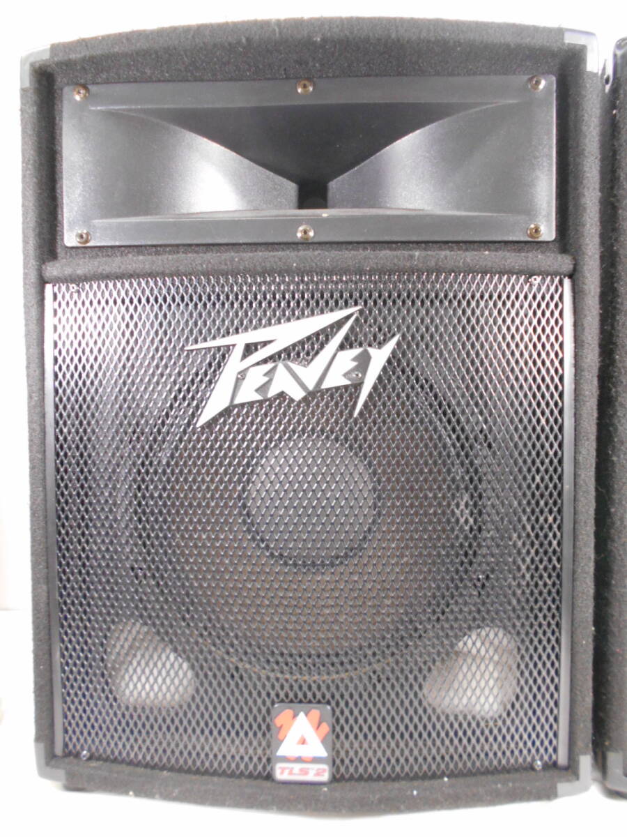 ● PEAVEY ●2WAY PAスピーカー TLS2 ペア ● 動作現状品 ● W45XD30XH61cm 重さ約17Kgの画像2