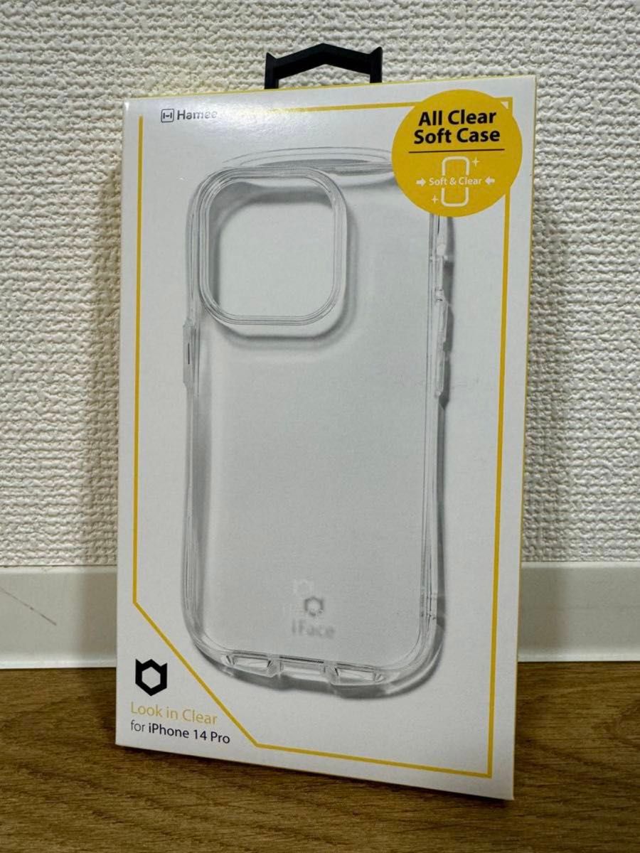 未開封品 Hamee iFace iPhone 14 Pro iFace Look in Clear クリア 透明