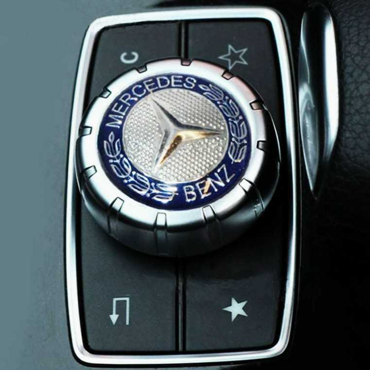  анонимность рассылка Mercedes Benz пшеница синий commando контроль эмблема 3D стикер размер 29. Mercedes Benz 14mm эмблема дополнение 