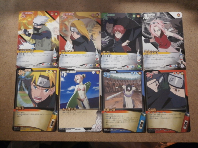 ##-NARUTO-ナルト疾風伝## カード第六幕・カード 46種100枚（キラカード；2種2枚含）＋おまけの画像3