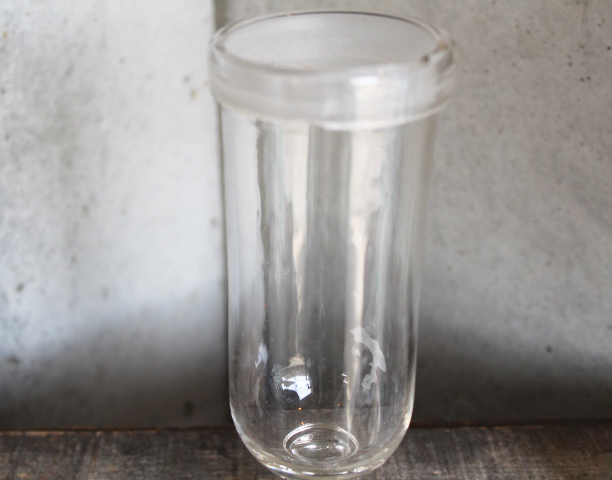 【古い 脚付き 標本瓶】ガラス瓶 ケビント 保存瓶の画像3