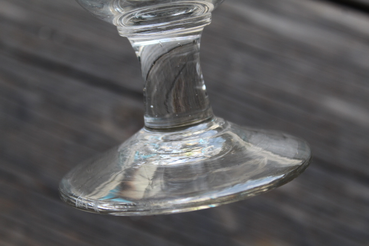 【古い 脚付き 標本瓶】ガラス瓶 ケビント 保存瓶の画像7