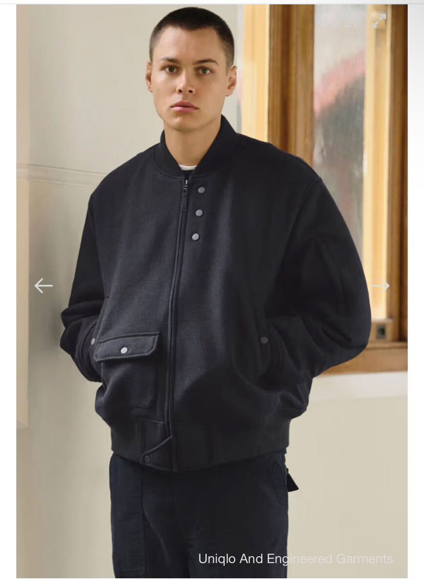 ユニクロ Engineered Garments XXLUNIQLO パフテック PUFFTECH 日本未発売 エンジニアドガーメンツ ショートブルゾン _画像3