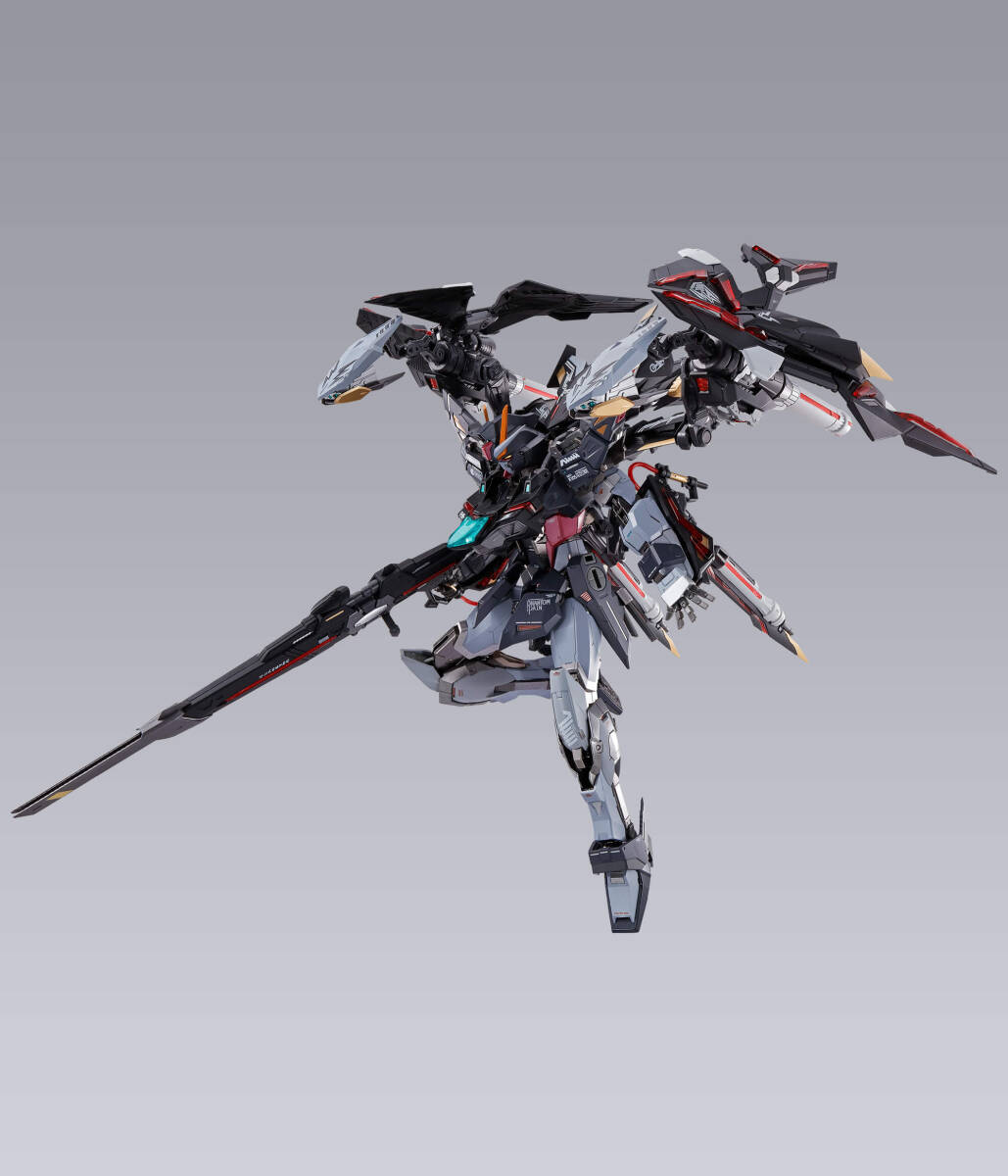 METAL BUILDストライクノワールガンダム(オルタナティブストライク Ver.)＋ライトニングストライカー(オルタナティブストライク Ver.)_画像2