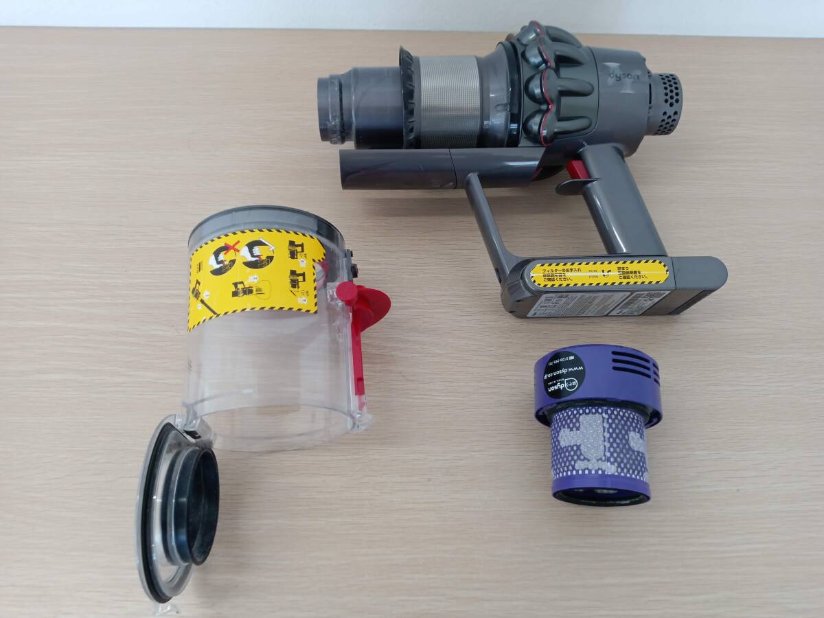 ☆【EM356】dyson　ダイソン　SV12　コードレスクリーナー　掃除機　通電確認済_画像7