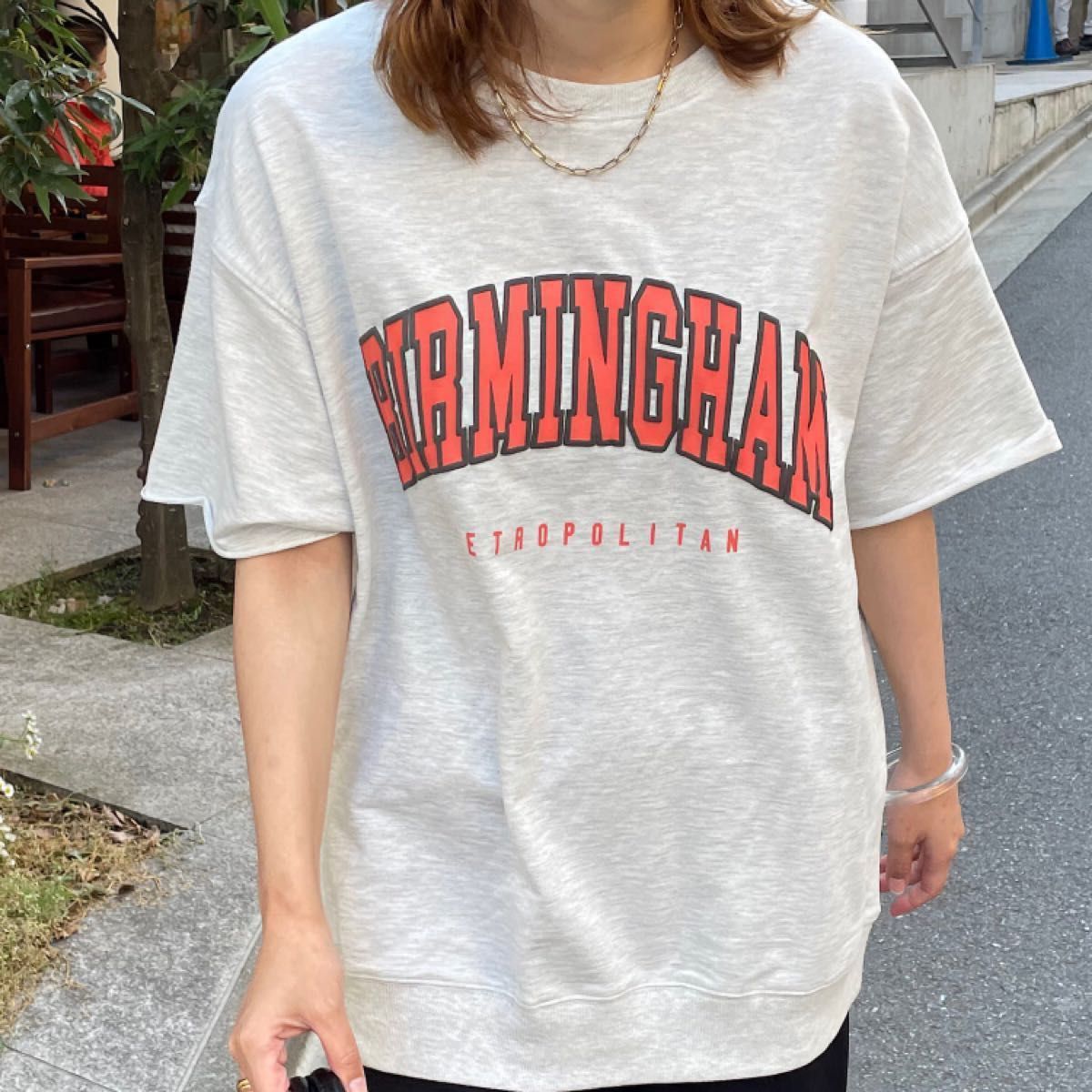 ディスコート☆半袖☆スウェット☆トップス☆カットソー☆Tシャツ☆カレッジロゴ☆新品☆チャオパニック☆コカ☆ビームス☆ナイスクラップ