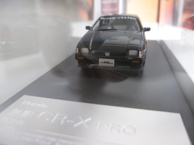 1/43　ハイストーリー Honda ホンダ 無限 CR-X PRO 1984 ブラック_画像2