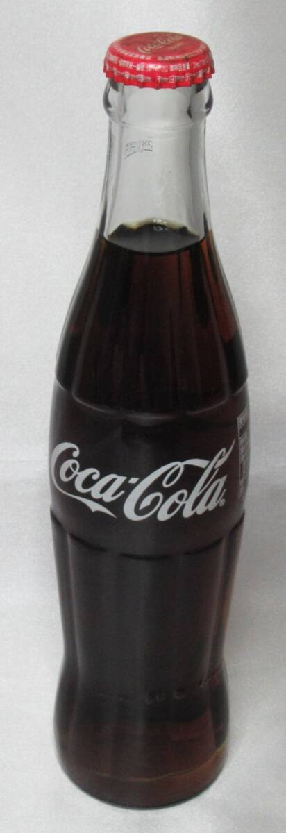 【未開封品】コカ・コーラ　可口可楽　中国語　瓶　295ml　台湾　Coca-Cola　ボトル_画像2