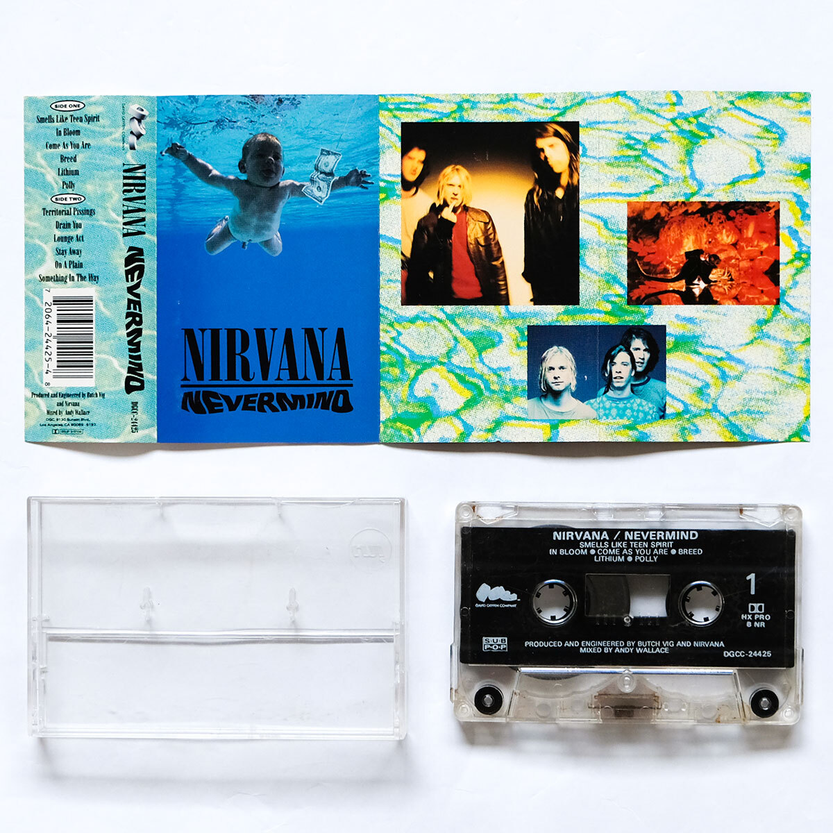 《ドルビーHX PRO/USオリジナル初版カセットテープ》Nirvana●Nevermind●ニルヴァーナ_画像3