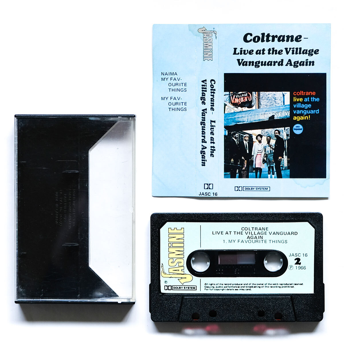 {UK version cassette tape }John Coltrane*Live at The Village Vanguard Again* John koru train /Impulse!/Pharoah Sanders