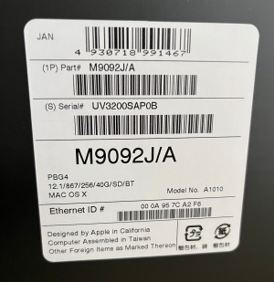 Mac PowerBook G4 12-inch（中古）_画像10