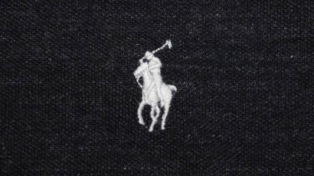 【新品】ラルフローレン ■ 鹿の子ポロシャツ ■ メンズ XL / US L ■ ブラックヘザー POLO RALPH LAUREN 正規品の画像2