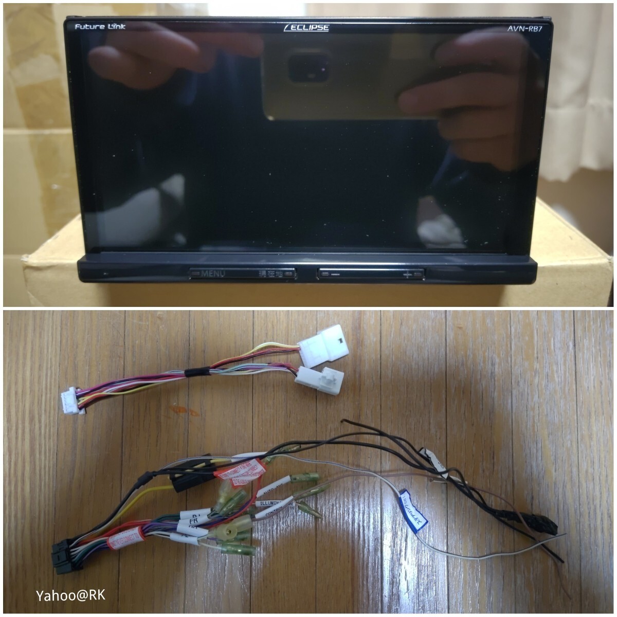 ECLIPSE ナビ 型式 AVN-RB7 DVD再生 Bluetooth CD USB iPod 外部 ECLIPSE ナビ 型式 AVN-RB7 DVD再生 Bluetooth CD USB iPod 外部