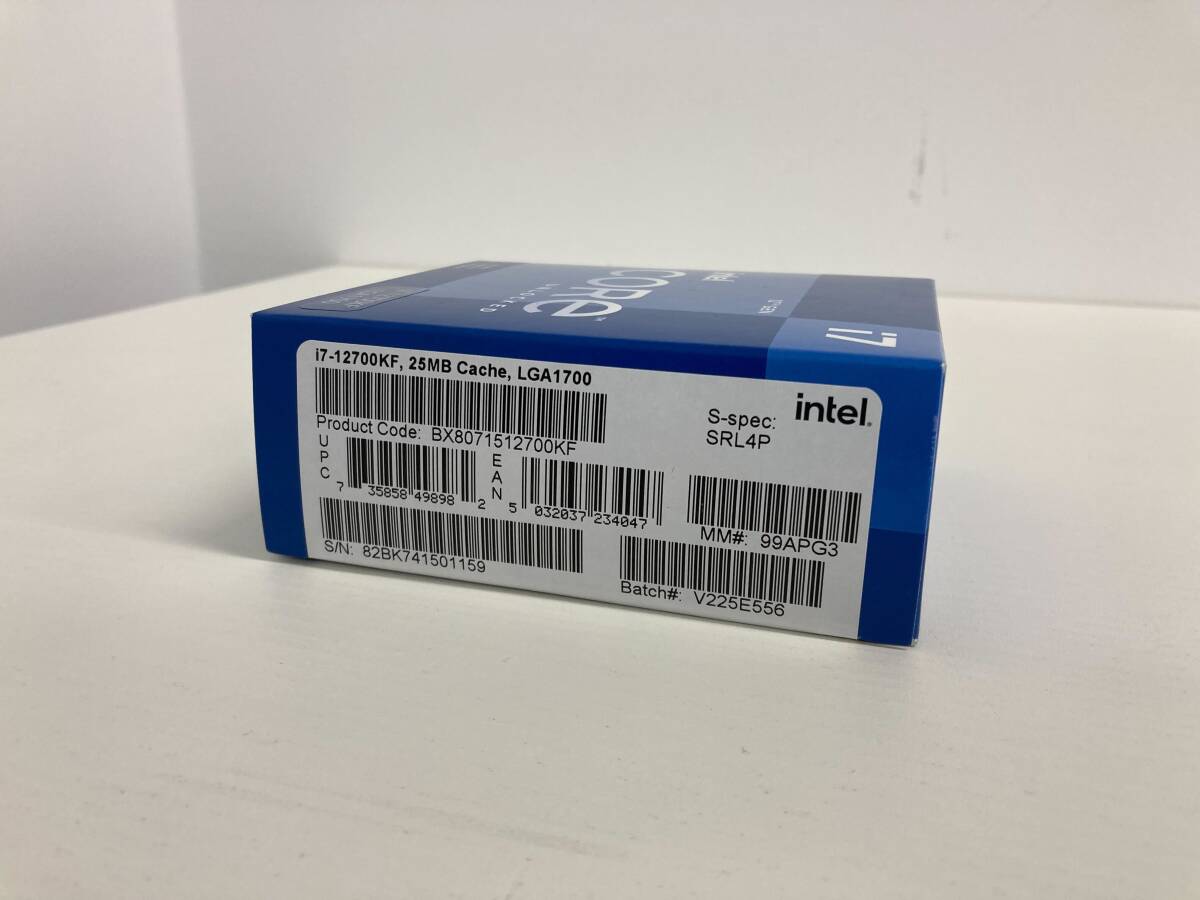 [ free shipping ] new goods unopened CPU Intel Core i7-12700KF there is no highest bid _318