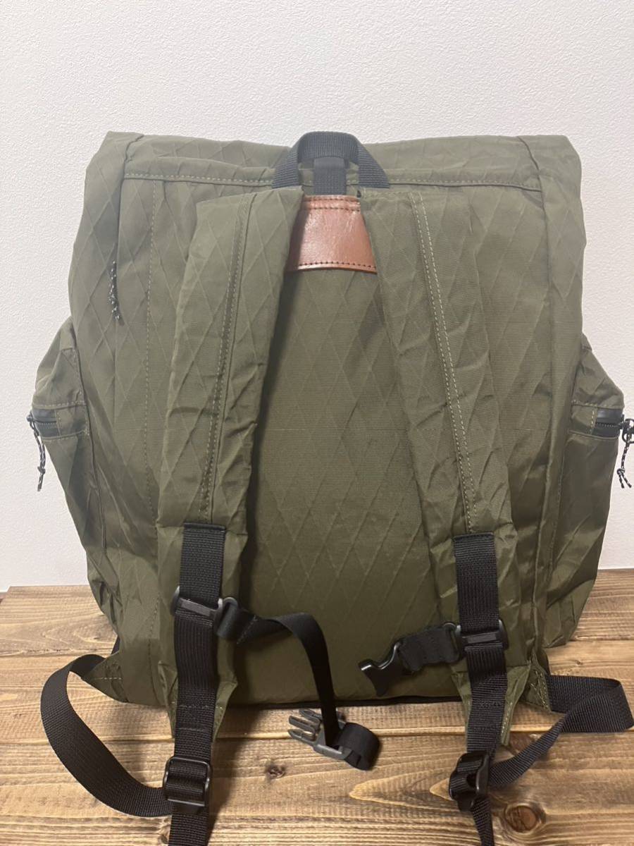 blue lug BLUE LUG A-pac (x-pac olive) バックパック　リュック_画像2