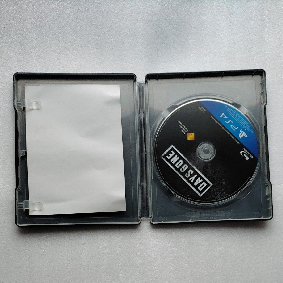 【PS4】 Days Gone ゲオ限定 オリジナルスチールブック ケース