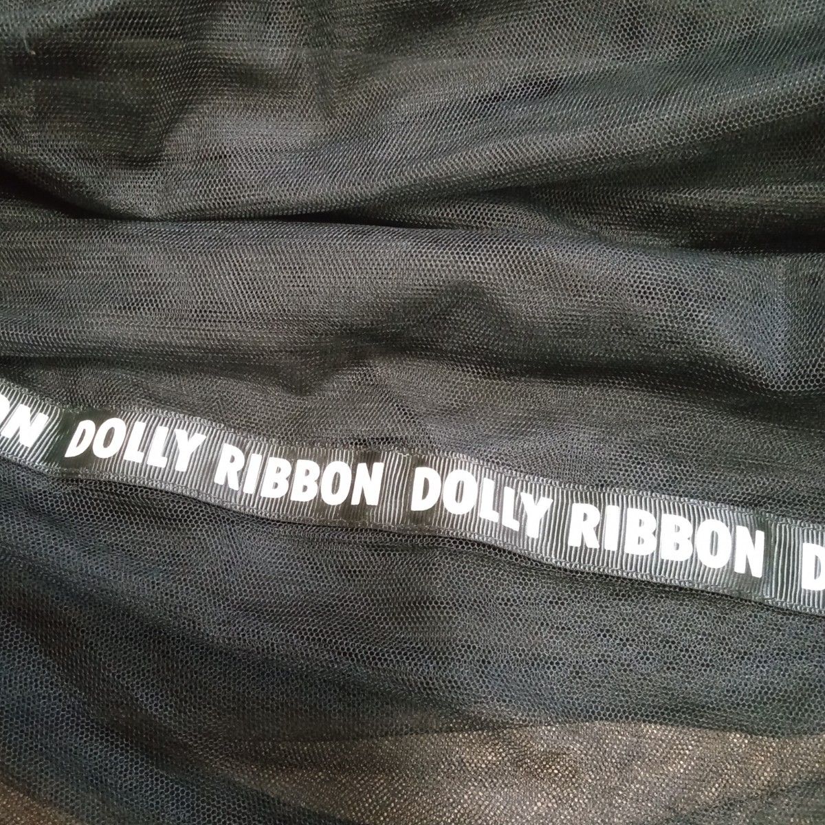 DOLLY RIBBON　子供　スカート　黒　140