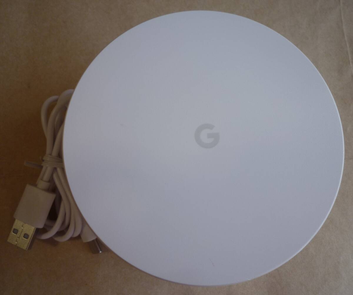 Google Wi-Fiステーション AC-1304 無線LAN ルーター 白 ホワイト Wi-Fiルーター ACアダプター無し　_画像2