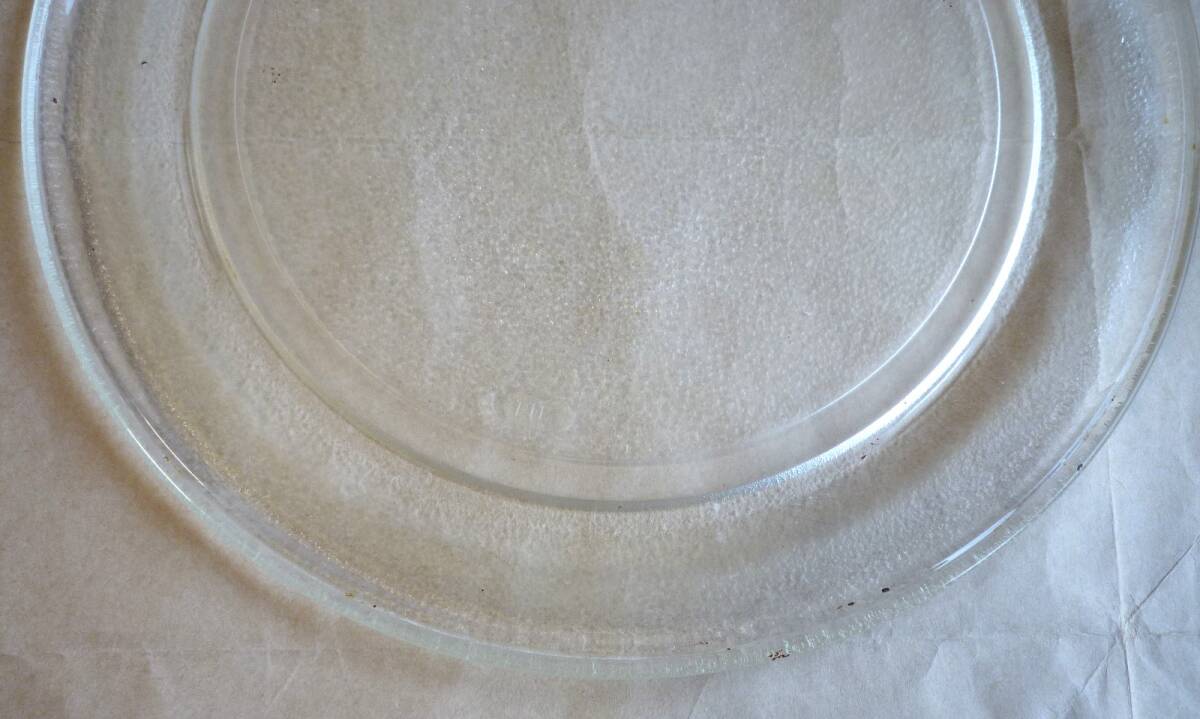 電子レンジ皿 27.5cm ガラス皿 プレート 耐熱皿 丸皿 ターンテーブル レンジ用 耐熱プレート 電子レンジ用 回転 の画像3