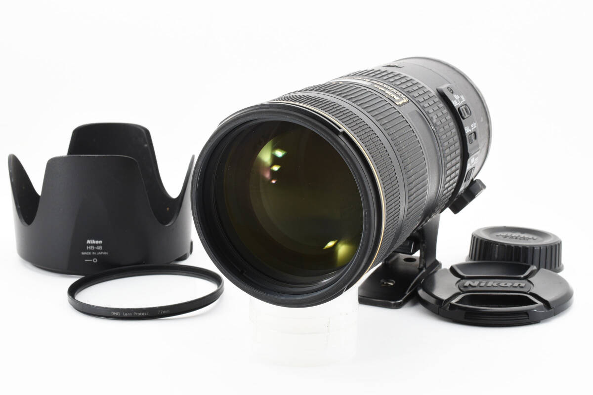 【ジャンク】ニコン AF-S Nikkor 70-200mm f/2.8 G II ED VR レンズ #3392_画像1