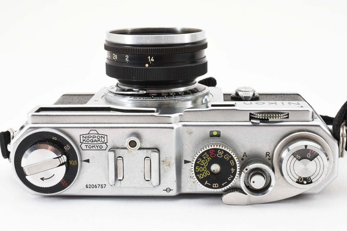 ニコン SP フィルムカメラ Nikkor-s 5cm F1.4 レンズ #3407_画像7