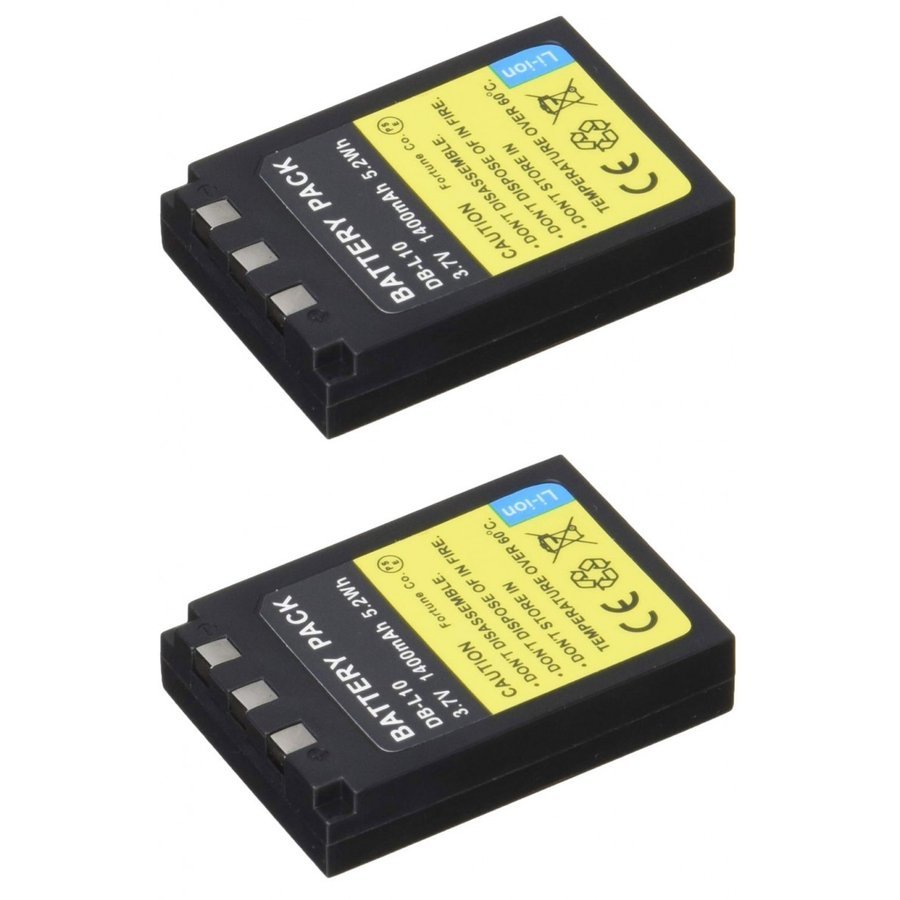 2個セット SANYO DB-L10 互換 バッテリー DSC-J1 DSC-J2 等_画像1