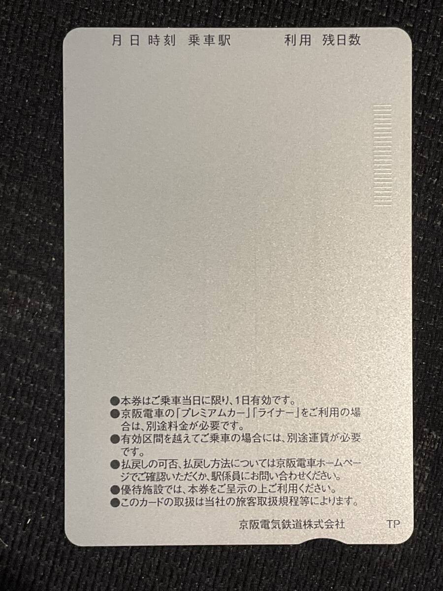 京阪電車　京都１日観光チケット　有効期限：2024年3月31日まで_画像2