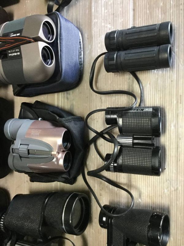 G1280 binoculars 15 pcs summarize set tasco / PLANET / Nikon / Kenko / Vixen / SUPER ZENITH etc. [ not yet verification ] including in a package un- possible 240308