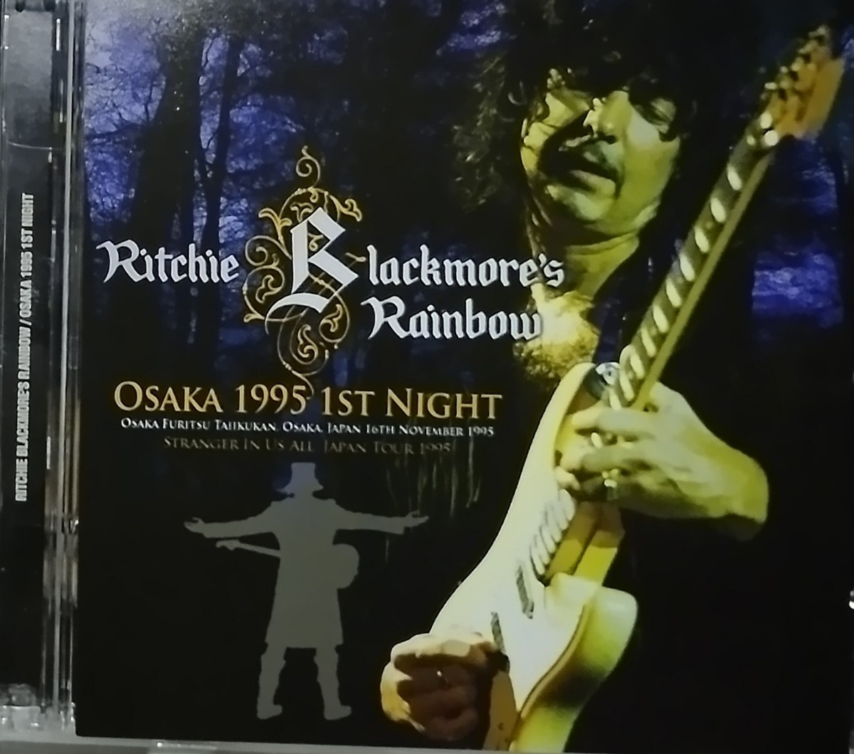 RITCHIE BLACKMORE'S RAINBOW 2枚組 輸入盤 CD 1995年 LIVE 大阪 DEEP PURPLE JAPANの画像1