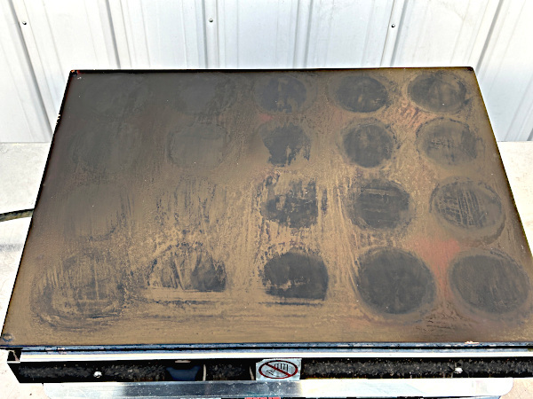 アラハタフードマシン 電気式一文字火床 3相200V 銅板 どら焼き・ホットケーキの画像4