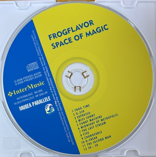 ◎FROGFLAVOR /Space Of Magic( 日本のJazz/Funk/Prog/Heavy Metal ) ※国内盤CD(裏ジャケ無/5mmケース入)【INTERMUSIC IM-006】2006年発売_画像8