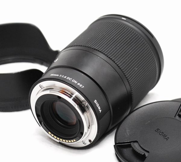 【超美品・純正フード付き】SIGMA シグマ 16mm F1.4 DC DN Contemporary Eマウント SONY ソニー_画像3