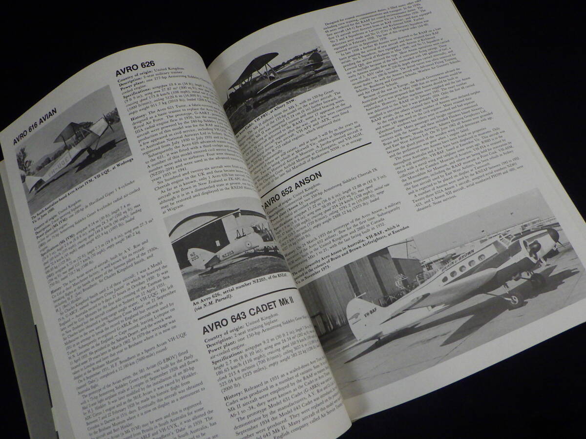 李9448 古本 The Illustrated Encyclopedia of Aircraft in Australia and New Zealand by David Eyre せどりに！_画像6