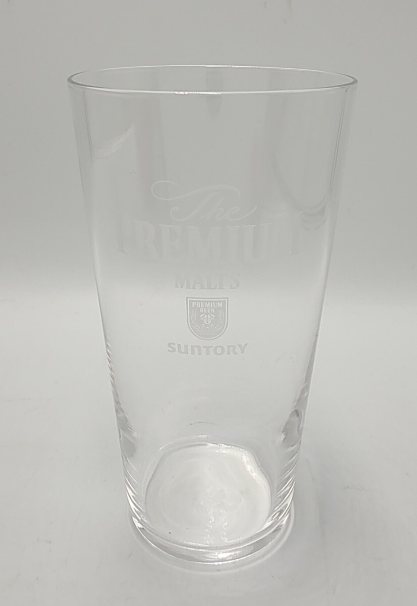 ON5】 サントリー380ml タンブラー ビールグラス　ビアジョッキ　ガラスコップ　SUNTORY 箱入り　6個セット　宅呑み　家飲み　BEER　①_画像2