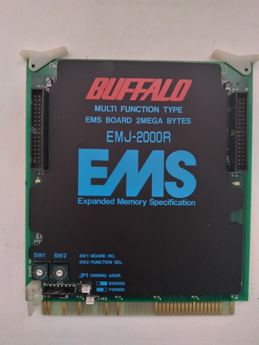 BUFFALO バッファロー EMJ-2000R Cバス用拡張メモリボード MELCO メルコ 動作確認済．_画像1