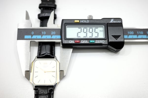 387 SEIKO CREDOR QZ  9300-5340  セイコー クレドール ホワイト文字盤 金針 クォーツ メンズ 腕時計の画像6