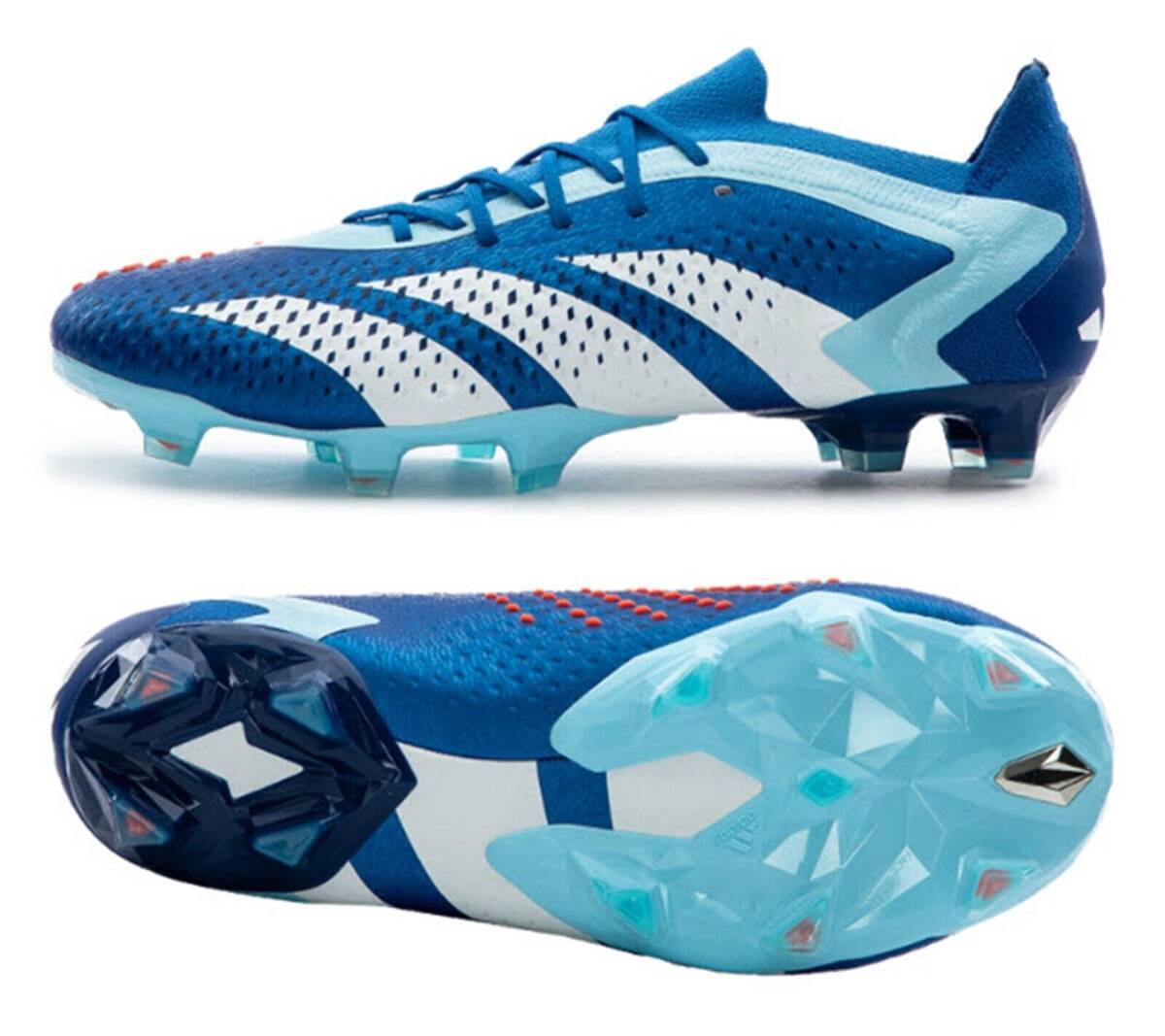 adidas PREDATOR ACCURACY.1 L FG サッカースパイク GZ0031(ブライトロイヤル/フットウェアホワイト/ブリスブルー)２８．０CM_画像1