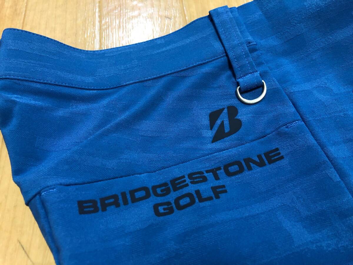 BRIDGESTONE GOLF(ブリヂストンゴルフ) 4WAY STRECH、ウエストストレッチ ジャガードロングパンツ WGM04K(BL)８５_画像4