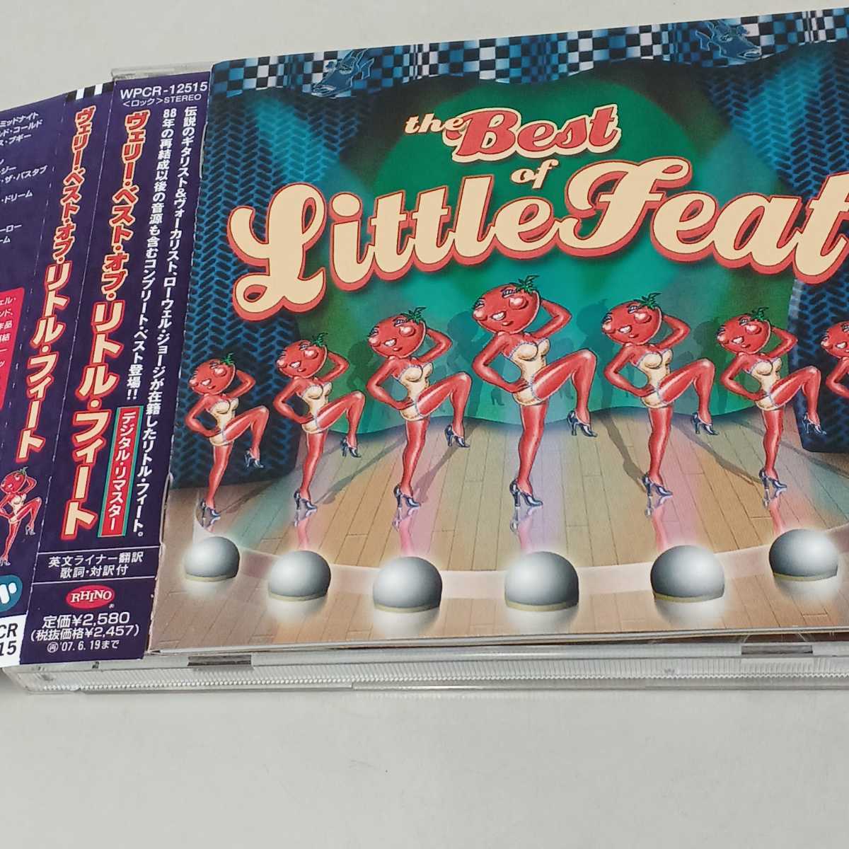 帯付国内盤CD◆Little Feat/リトル・フィート◆2006年『Best Of Little Feat/ヴェリー・ベスト・オブ・リトル・フィート』17曲収録盤の画像1