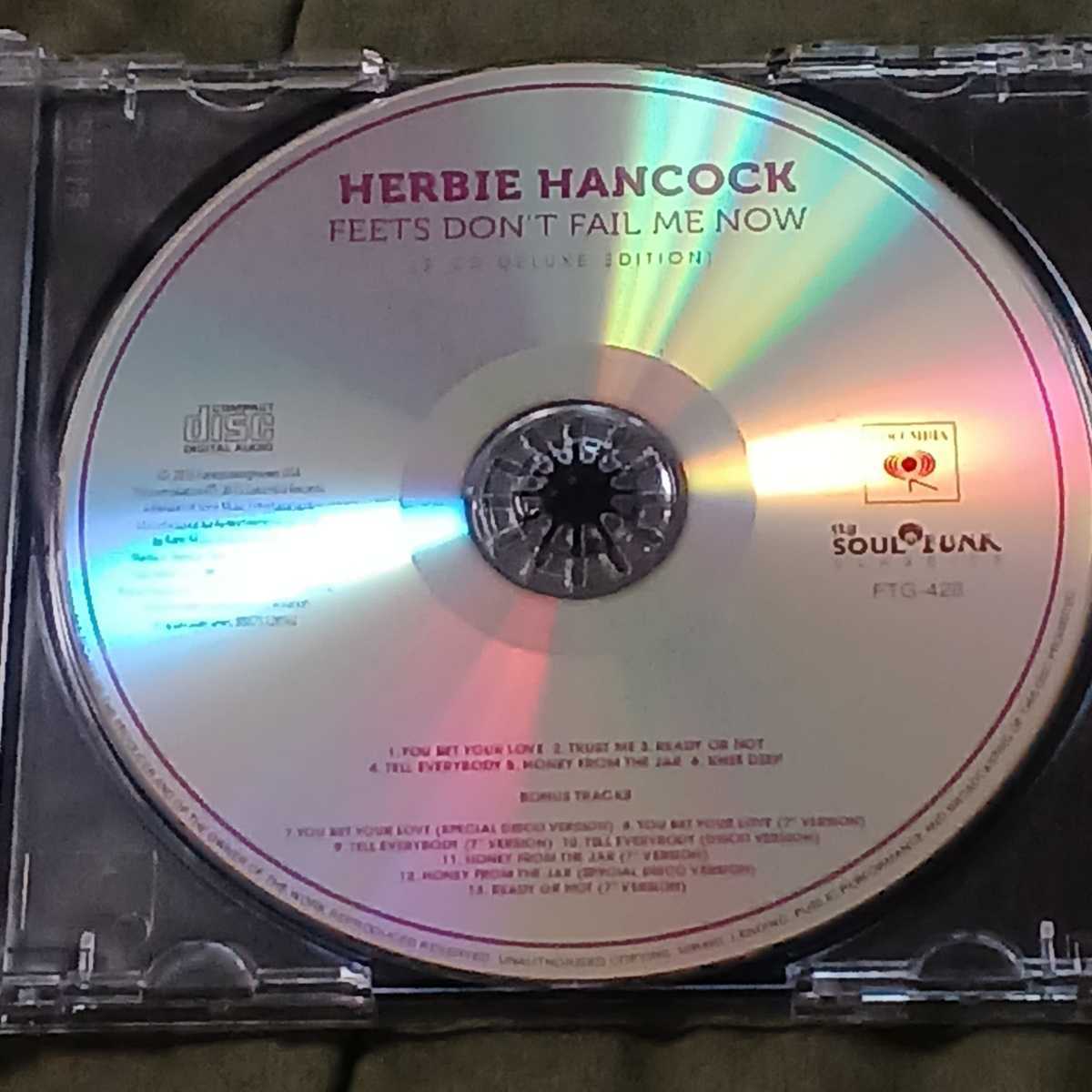2015リマスタリングCD◆HERBIE HANCOCK /ハービー・ハンコック◆1979年『Feets Don't Fail Me Now +7 [Expanded Edition]』の画像6