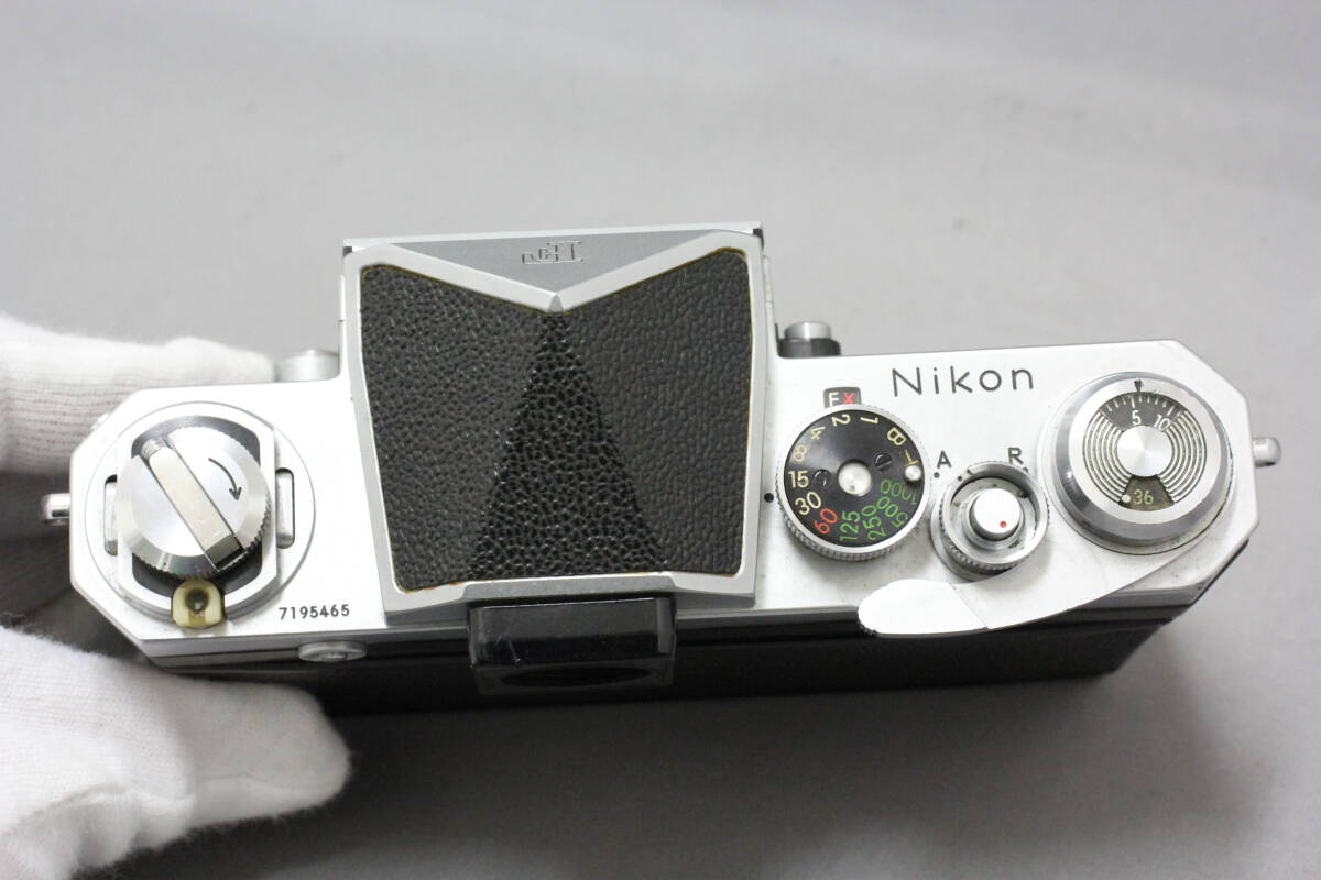 ■部品取り・研究用に♪■　ニコン（Nikon）　F アイレベル Body　■アイレベルファインダーの外観はそこそこきれい！？■_画像2