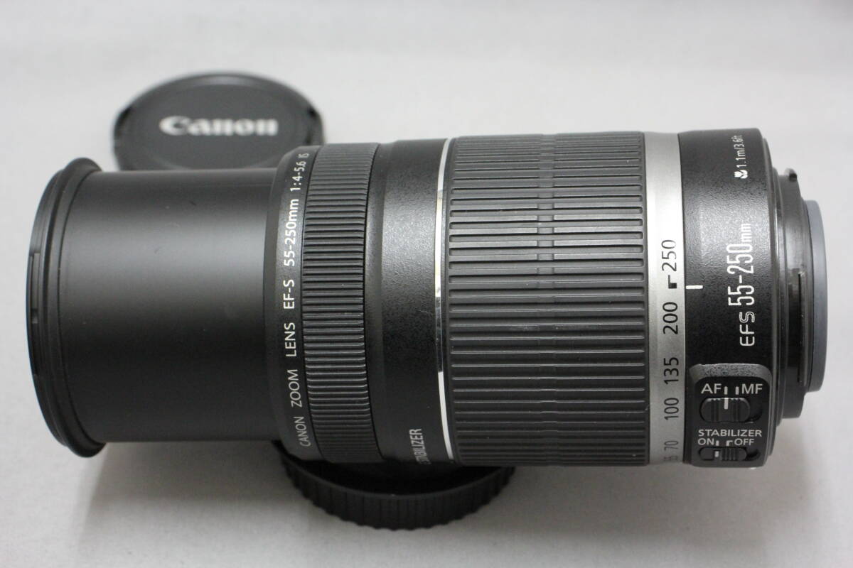 ■動作確認済■　キヤノン（Canon）　EF-S 55-250mm F4-5.6 IS　■実用品！？■_画像6