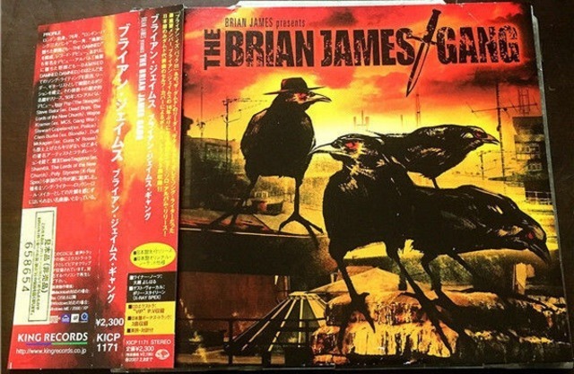 ＊中古CD BRIAN JAMESブライアン・ジェームス/THE BRIAN JAMES GANG+3 2006年作品3rd国内盤ボーナストラック収録 THE DAMNEDザ・ダムド_画像2