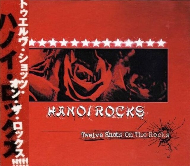 ＊中古CD HANOI ROCKSハノイ・ロックス/TWELVE SHOTS ON THE ROCKS+1 2002年作品5th国内盤ボーナストラック収録 マイケル・モンロー_画像1