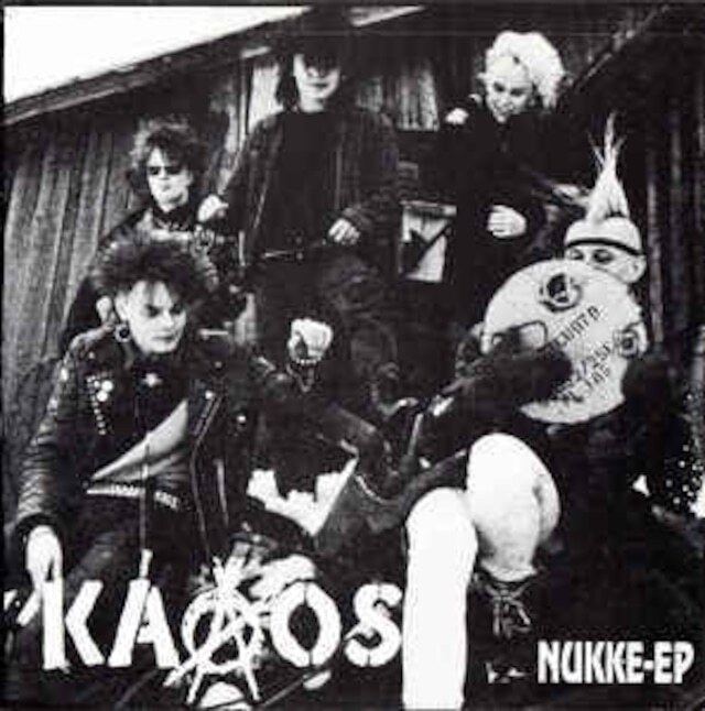 ＊新品 KAAOS/NUKKE-EP 1985年未発表音源作品 フィンランド・ハードコアパンク LAMA RIISTETYT RATTUS TAMPERE SS BASTARDS APPENDIX_画像1