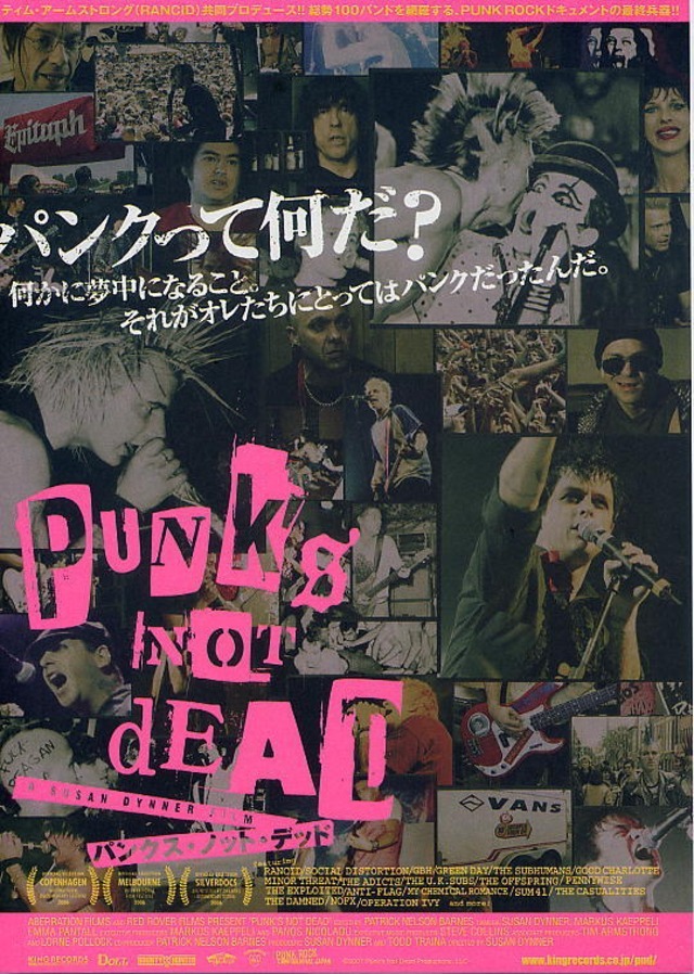 ＊新品 PUNK'S NOT DEAD〜パンクス・ノット・デッド〜 BAD RELIGION RANCID NOFX GREEN DAY OFFSPRING BLACK FLAG D.O.A. G.B.H BUZZCOCKSの画像1