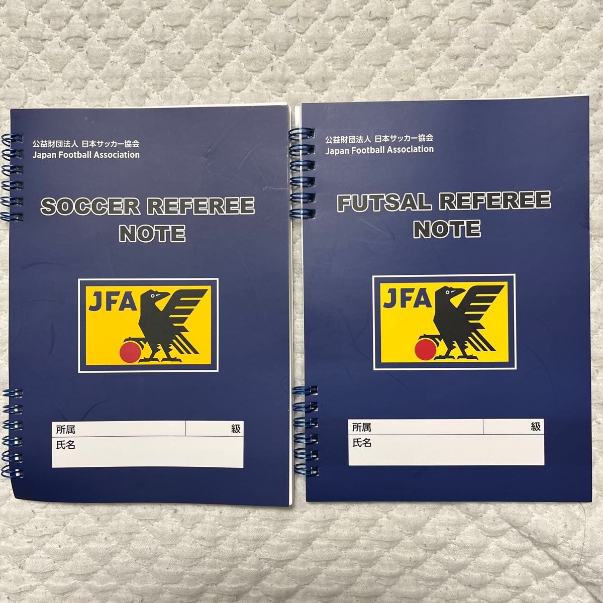 サッカー　JFA  審判ノート　サッカーレフリーノート　3冊セット　未使用